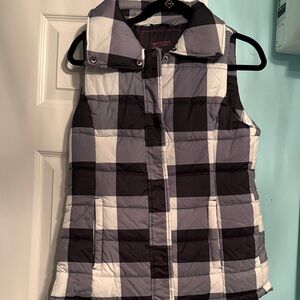 Arizona Jean Company Checkered Puffer Vest